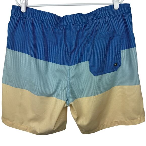 Men's Surfcuz Striped Board Shorts Mesh Lined Surf Swimwear Trunks Swim XXL - Picture 2 of 7